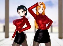 亚丝娜x桐谷直叶 - 爽快夺回Sunlight【ソードアート・オンライン】-同人封面
